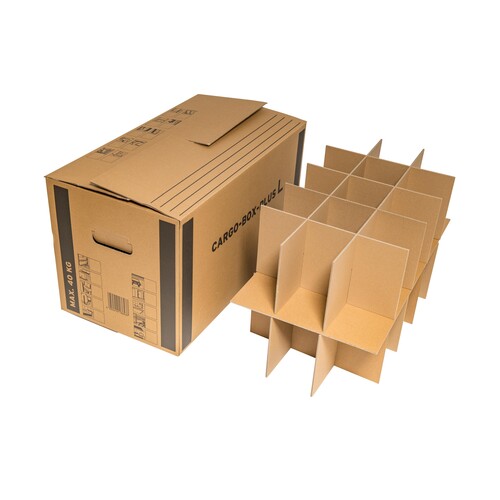 CARGO-BOX Plus L 640x340x360 mm / braun Produktbild Additional View 4 L
