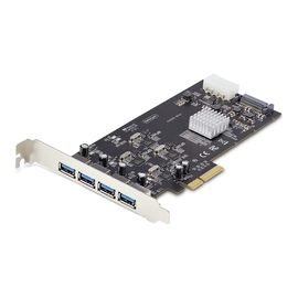 StarTech.com 4-Port USB-A PCIe Card, USB 3.2 5Gbps, 4x USB Controllers Produktbild