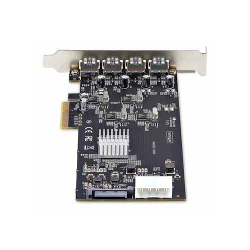 StarTech.com 4-Port USB-A PCIe Card, USB 3.2 5Gbps, 4x USB Controllers Produktbild Additional View 1 L