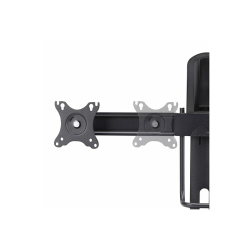 StarTech.com Crossbar Dual Monitor Desk Stand, Double 27inch Screens/VESA - Aufstellung - für 2 Moni Produktbild Additional View 1 L