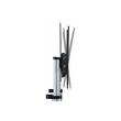 StarTech.com Rolling TV Cart/Stand On Wheels, Up to 100inch/220lb Screens - Wagen - für Flachbildsch Produktbild Additional View 2 S