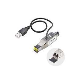 StarTech.com Gigabit Fiber to RJ45 Ethernet Media Converter, Micro Mini Produktbild