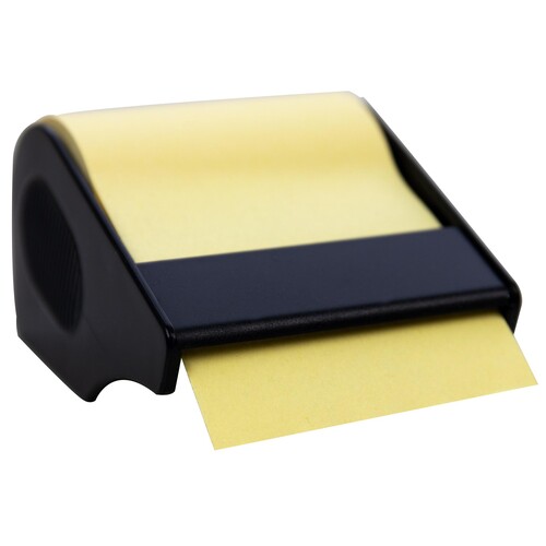 Haftnotizen Rolle 60mm x 10m im Abroller recycling gelb nachfüllbar RNK CT1830 Produktbild