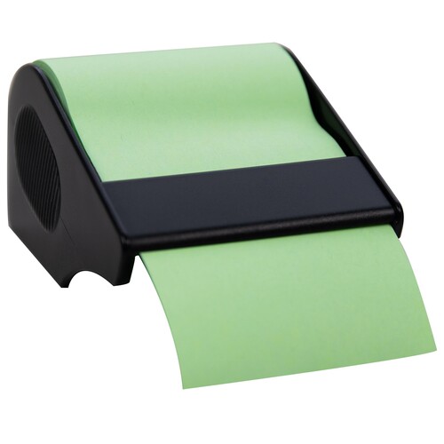 Haftnotizen Rolle 60mm x 10m im Abroller recycling grün nachfüllbar RNK CT1832 Produktbild
