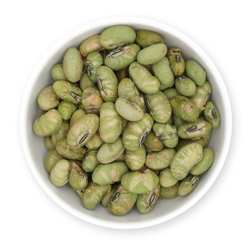 Grüne Edamame 500g geröstet und leicht gesalzen 1001 Frucht Produktbild Front View L