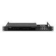 Lancom Netzgerät-Montageklammer - blackline plus - Frontmontage - Schwarz - 1U - 48.3 cm (19") Produktbild