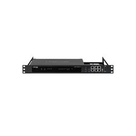 Lancom Netzgerät-Montageklammer - blackline plus - Frontmontage - Schwarz - 1U - 48.3 cm (19") Produktbild