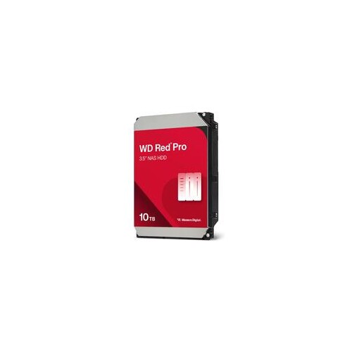 WD Red Pro WD103KFBX - Festplatte - Enterprise - 10 TB - intern - 3.5" (8.9 cm) Produktbild Front View L