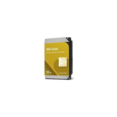 WD Gold WD122KRYZ - Festplatte - Enterprise - 12 TB - intern - 3.5" (8.9 cm) Produktbild Front View L