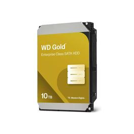 WD Gold WD103KRYZ - Festplatte - Enterprise - 10 TB - intern - 3.5" (8.9 cm) Produktbild