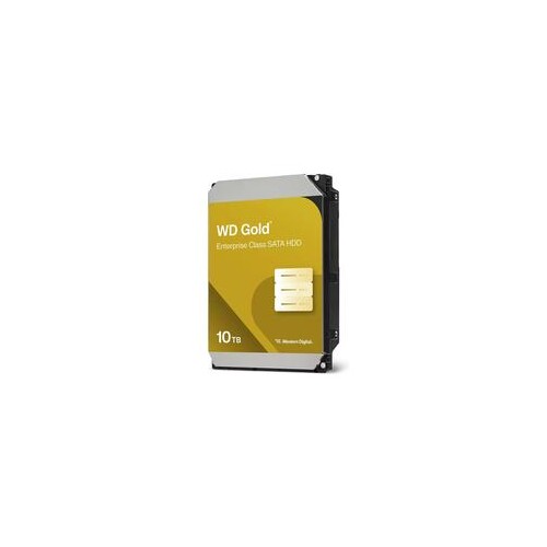 WD Gold WD103KRYZ - Festplatte - Enterprise - 10 TB - intern - 3.5" (8.9 cm) Produktbild Front View L