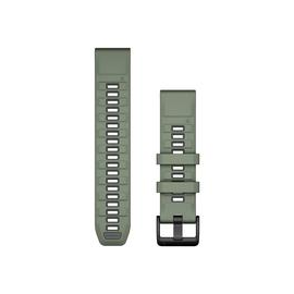 Garmin Ersatzarmband QuickFit Silikon Weidengruen/Graphit Produktbild