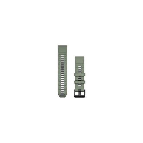 Garmin Ersatzarmband QuickFit Silikon Weidengruen/Graphit Produktbild Front View L