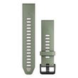 Garmin QuickFit-Armband Silikon Weidengruen/Nebelgrau Produktbild