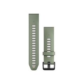 Garmin QuickFit-Armband Silikon Weidengruen/Nebelgrau Produktbild