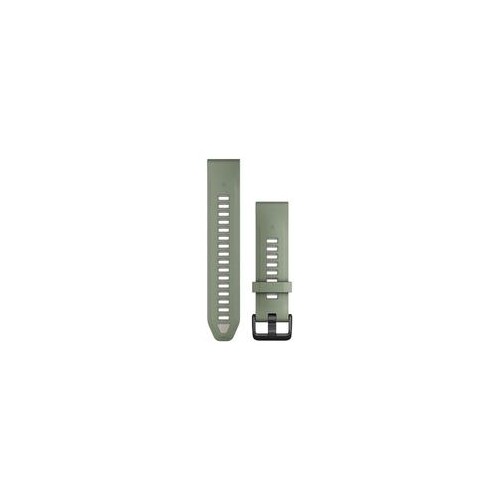 Garmin QuickFit-Armband Silikon Weidengruen/Nebelgrau Produktbild Front View L