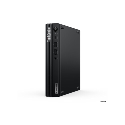 Lenovo ThinkCentre M75q Gen 5 12RQ - Mini - Ryzen 5 Pro 8500GE / 3.4 GHz - RAM 16 GB - SSD 512 GB - Produktbild