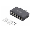 StarTech.com 5-Port Unmanaged Industrial Ethernet Switch Produktbild