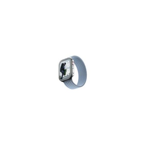 PanzerGlass SAFE. by PanzerGlass - Stoßstange für Smartwatch - 42mm - Polycarbonat - Bling Silver - Produktbild Front View L