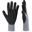 OX-ON Montagehandschuh Nylon-Strick Flexible Basic 1012 Gr. 6 / grau-schwarz Produktbild Additional View 3 S