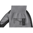 OX-ON Montagehandschuh Nylon-Strick Flexible Basic 1012 Gr. 6 / grau-schwarz Produktbild Additional View 5 S