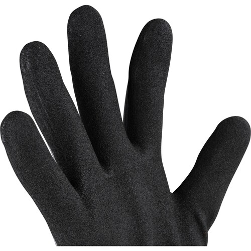 OX-ON Montagehandschuh Nylon-Strick Flexible Basic 1012 Gr. 6 / grau-schwarz Produktbild Additional View 7 L