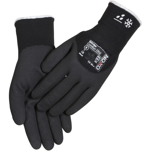 OX-ON Winterhandschuh Comfort 3302 Gr. 7 / schwarz Produktbild Additional View 2 L