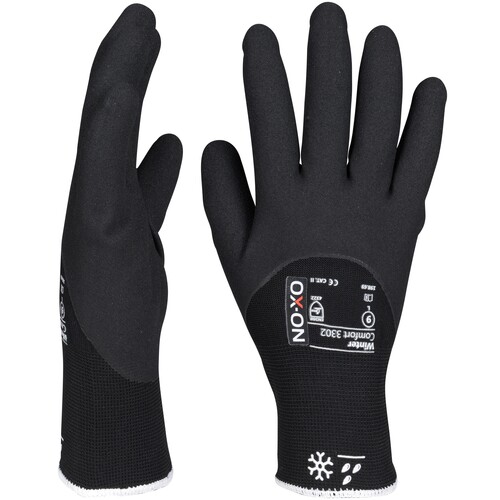 OX-ON Winterhandschuh Comfort 3302 Gr. 7 / schwarz Produktbild Additional View 3 L