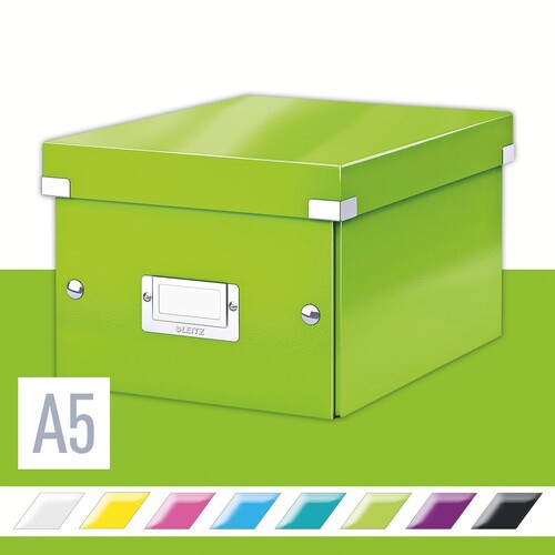 Archivbox WOW Click & Store 220x160x282mm grün Leitz 6043-00-54 Produktbild Additional View 3 L