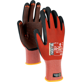 OX-ON Montagehandschuh  Nylon / Flexible Advanced 1901 / Gr. 9 / rot/schwarz Produktbild