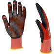 OX-ON Montagehandschuh  Nylon / Flexible Advanced 1901 / Gr. 9 / rot/schwarz Produktbild Additional View 3 S