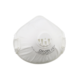 OX-ON Einwegmaske mit Ventil / W/Valve Basic FFP3 20367 (PACK=10 STÜCK) Produktbild