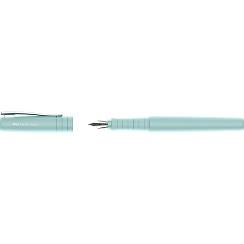 Füller Poly Pen B caribic blue Faber Castell 241010 Produktbild Front View L