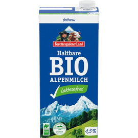 Bergbauern Bio H-Milch 1,5% Fett 1L laktosefrei Berchtesgadener Land (ST=1 LITER) Produktbild