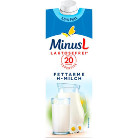 H-Milch MinusL laktosefrei 1,5% Fett 1L (ST=1 LITER) Produktbild