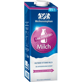 H-Milch Weihenstephan laktosefrei 1,5% Fett 1L (ST=1 LITER) Produktbild