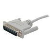 StarTech.com 3m gekreuztes DB9 auf DB25 Seriell Nullmodemkabel - Bu/St - 9 polig Nullmodem Kabel - N Produktbild Additional View 2 S