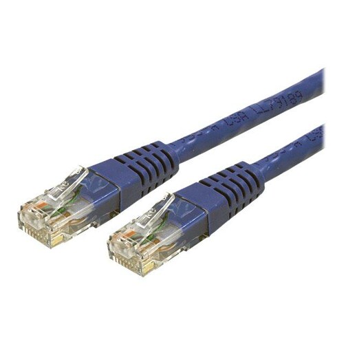 StarTech.com 6ft CAT6 Ethernet Cable, 10 Gigabit Molded RJ45 650MHz 100W PoE Patch Cord, CAT 6 10GbE Produktbild