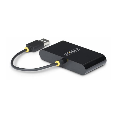StarTech.com 4-Port USB 2.0 Hub, USB Bus Powered, Small Travel Mini USB Hub, USB 2.0 Splitter, Multi Produktbild Additional View 2 L
