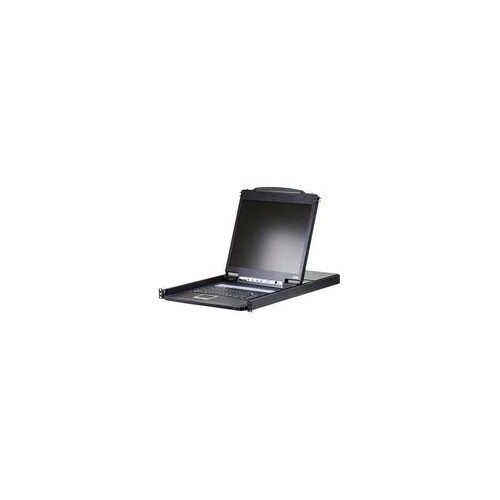 ATEN CL1308N D 8-Port 19" LCD KVM Switch (USB - PS/2 VGA) - ATEN CL1308N KVM-Switch - 48cm TFT Produktbild