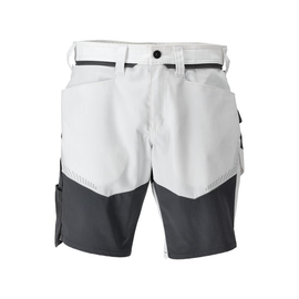 Shorts Herren / Gr. C54, Weiß/Anthrazitgrau Produktbild