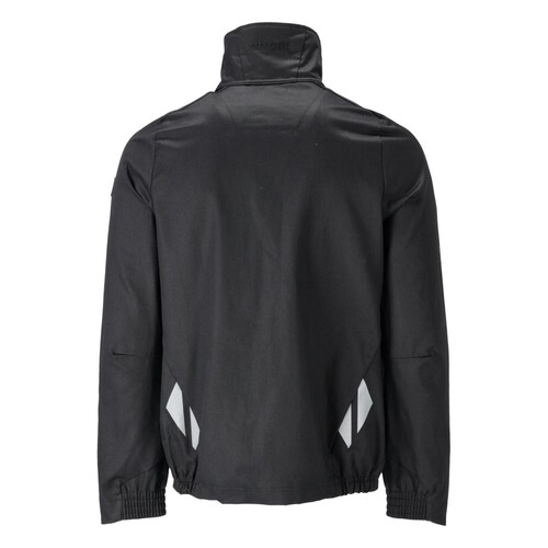 Jacke, Stretchstoff aus Baumwolle  Arbeitsjacke / Gr. 3XL, Schwarz Produktbild Additional View 2 L