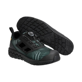 Sicherheitssandale Herren; Damen / Gr. 1041, Waldgrün/Schwarz Produktbild