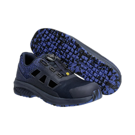 Sicherheitssandale S1PS, BOA® Fit  System / Gr. 0837, Schwarzblau/Azurblau Produktbild