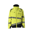 Jacke, ULTIMATE STRETCH Arbeitsjacke /  Gr. 5XL, Hi-vis Gelb/Schwarzblau Produktbild
