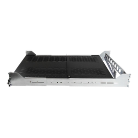 StarTech.com 2HE ausziehbarer belüfteter Fachboden für 19 Serverschrank mit Kabelführung / Produktbild