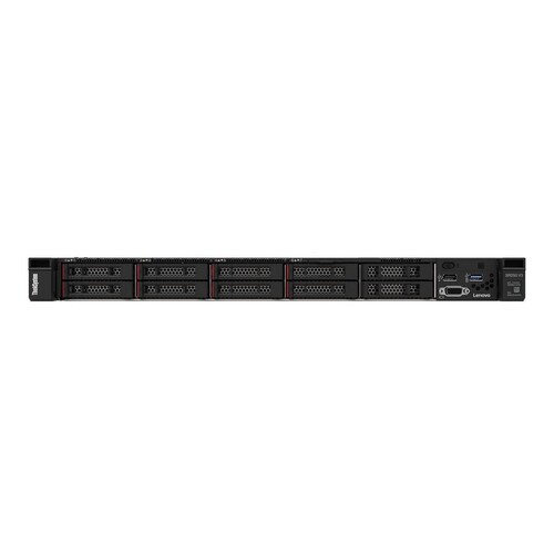 Lenovo ThinkSystem SR250 V3 7DCL - Server - Rack-Montage - 1U - 1-Weg - 1 x Xeon E-2434 / 3.4 GHz - Produktbild Front View L