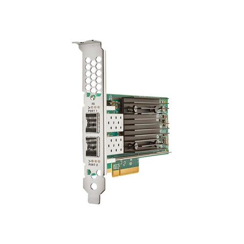 HPE SN1700Q - Hostbus-Adapter - PCIe 4.0 x8 Low-Profile - 64Gb Fibre Channel (Short Wave) Produktbild Front View L