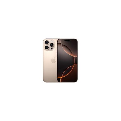 Apple iPhone 16 Pro Titan Weiß - 256 GB - 17,5 cm Produktbild Front View L