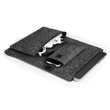 Schutzhülle MultiBag 16,4" Effect aus PET-Filz anthrazit Durable 507158 +Zubehörtasche und Handytasche Produktbild Additional View 2 S